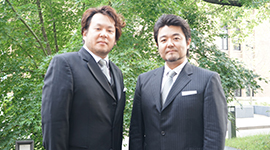 Tetsuya Mochizuki and Koji Yamashita