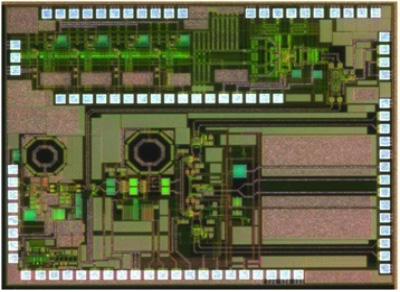5GHz/60GHz dual-band receiver RF front-end Si-CMOS IC