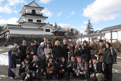 Visiting Shiroishi Castle