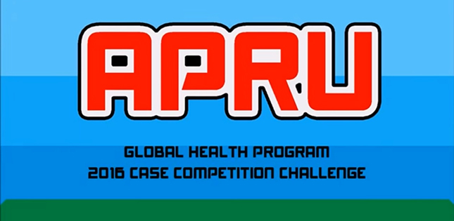 Tohoku University Team among the Finalists of the APRU Global Health Case Competition