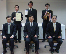 平成２０年度学友会文化部石田杯授与式が行われました。