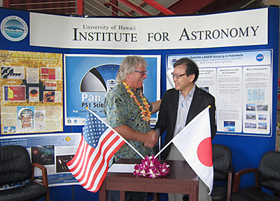 Associate Professor Takeshi Sakanoi, Planetary Plasma and Atmospheric Research Center, Graduate School of Science, Tohoku University.