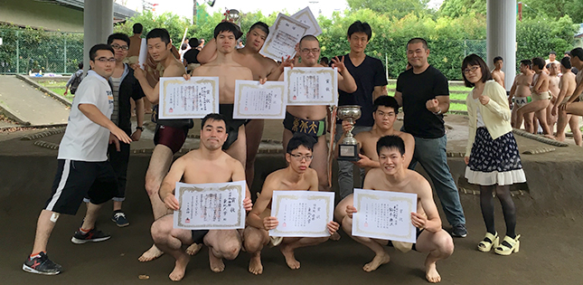 Sumo Club’s Success at 2016 Summer Athletic Games
