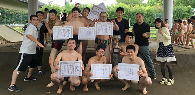 Sumo Club’s Success at 2016 Summer Athletic Games
