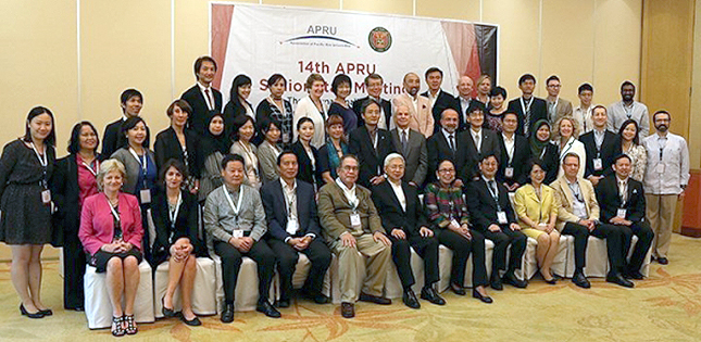EVP Toshiya Ueki attends the 14th APRU Senior Staff Meeting