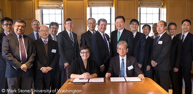 Opening of an Academic Open Space with the University of Washington