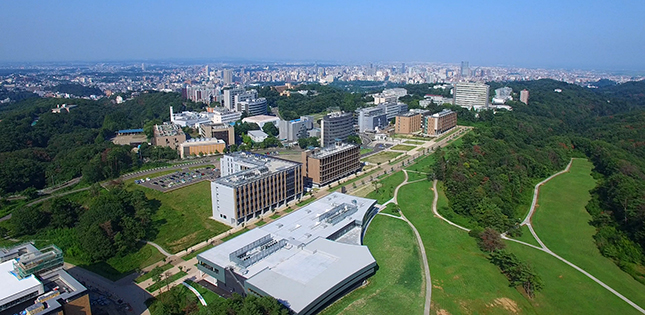 Aobayama Campus extends to new heights