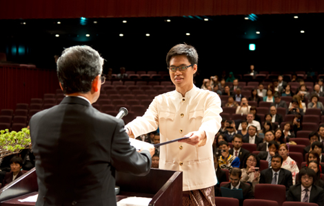 平成27年9月東北大学学位記授与式