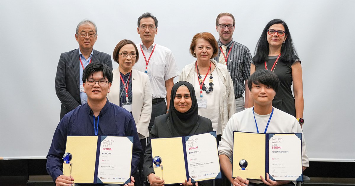 Falling Walls Lab Sendai | ニュース | 東北大学 -TOHOKU UNIVERSITY-
