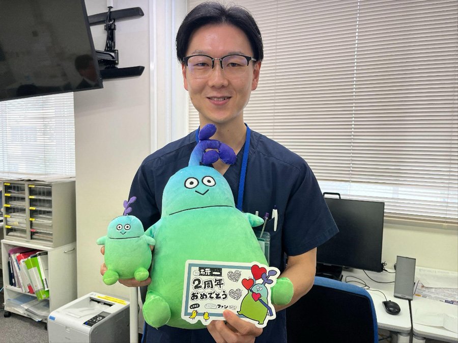 研一と一緒にパシャリ