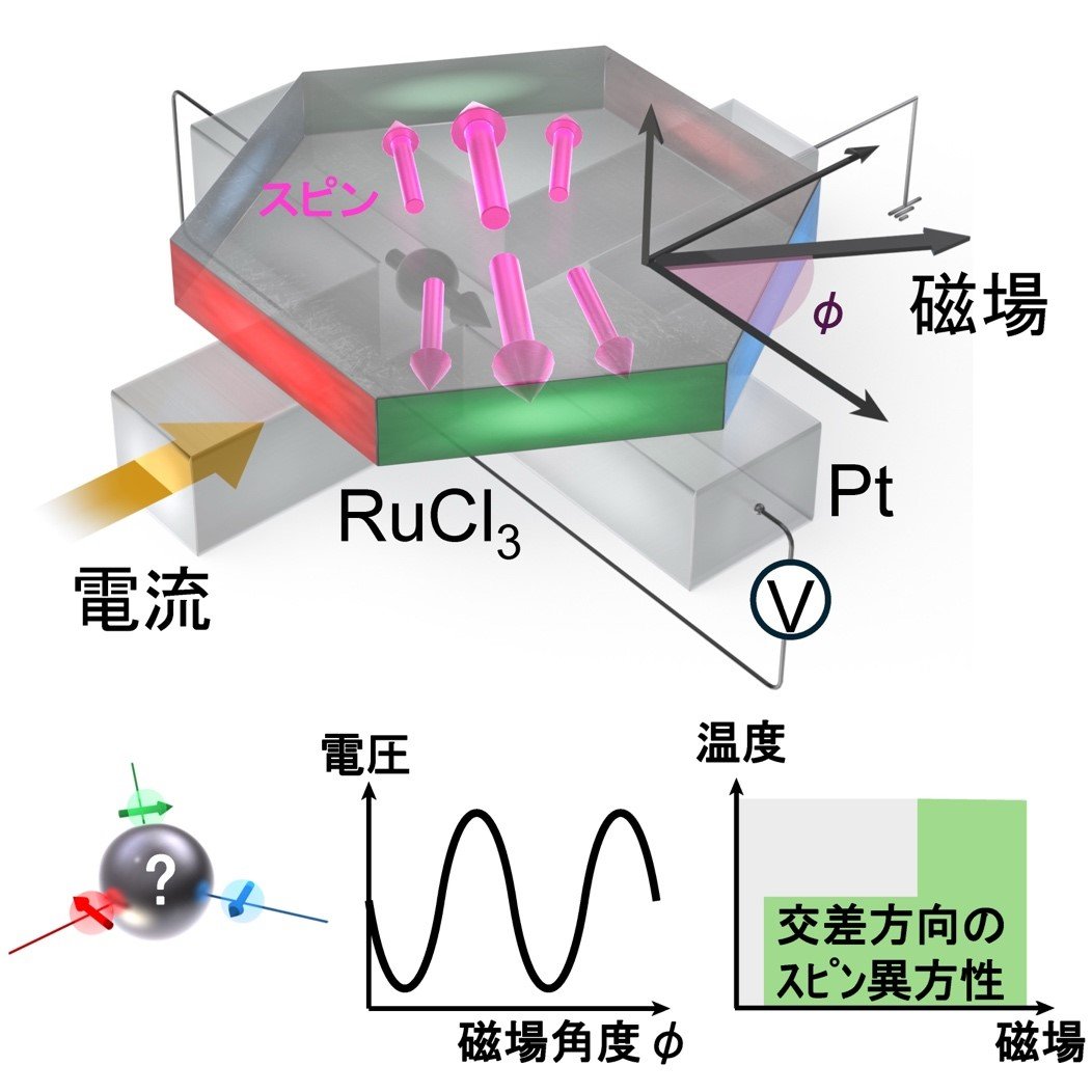 次世代絶縁性量子材料から電気信号の抽出に成功 ― トポロジカル量子コンピューターの核心「量子スピン液体」の制御へ前進 ―