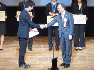 日置さん表彰