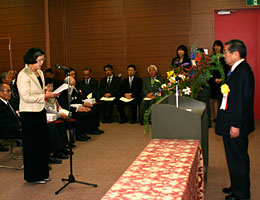 平成18年東北大学永年勤務者表彰式